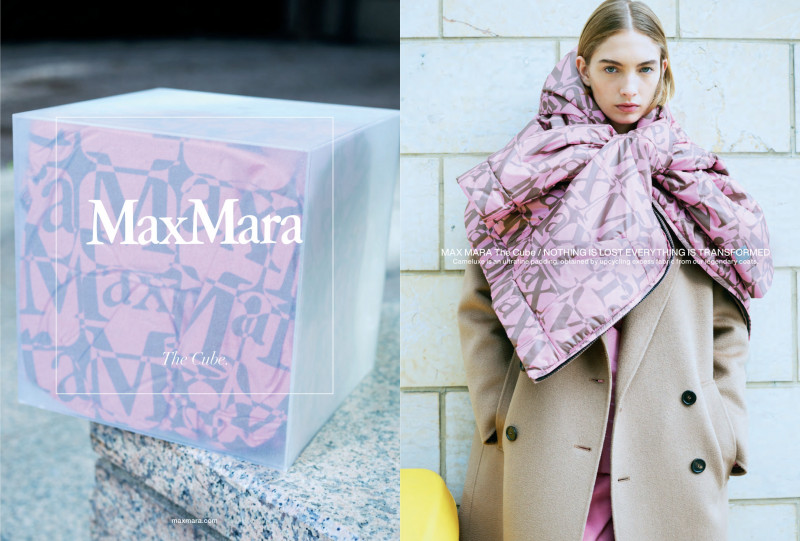 Max Mara The Cube advertisement for Spring/Summer 2023