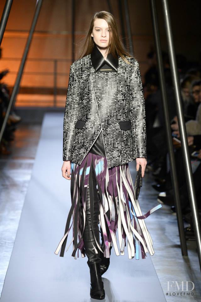 Cristina Mantas featured in  the Roland Mouret fashion show for Autumn/Winter 2014