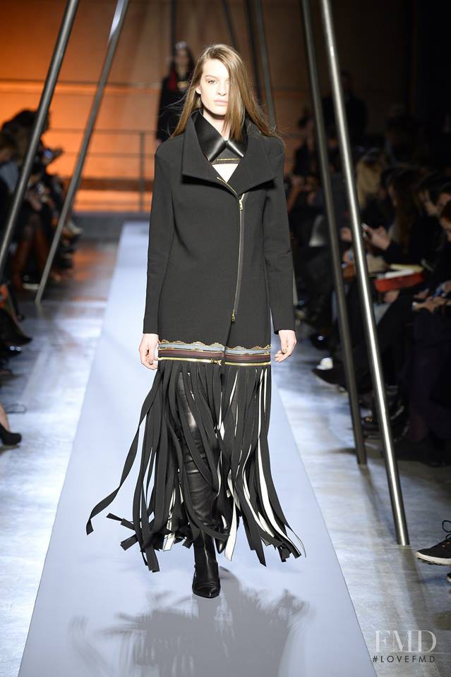 Cristina Mantas featured in  the Roland Mouret fashion show for Autumn/Winter 2014