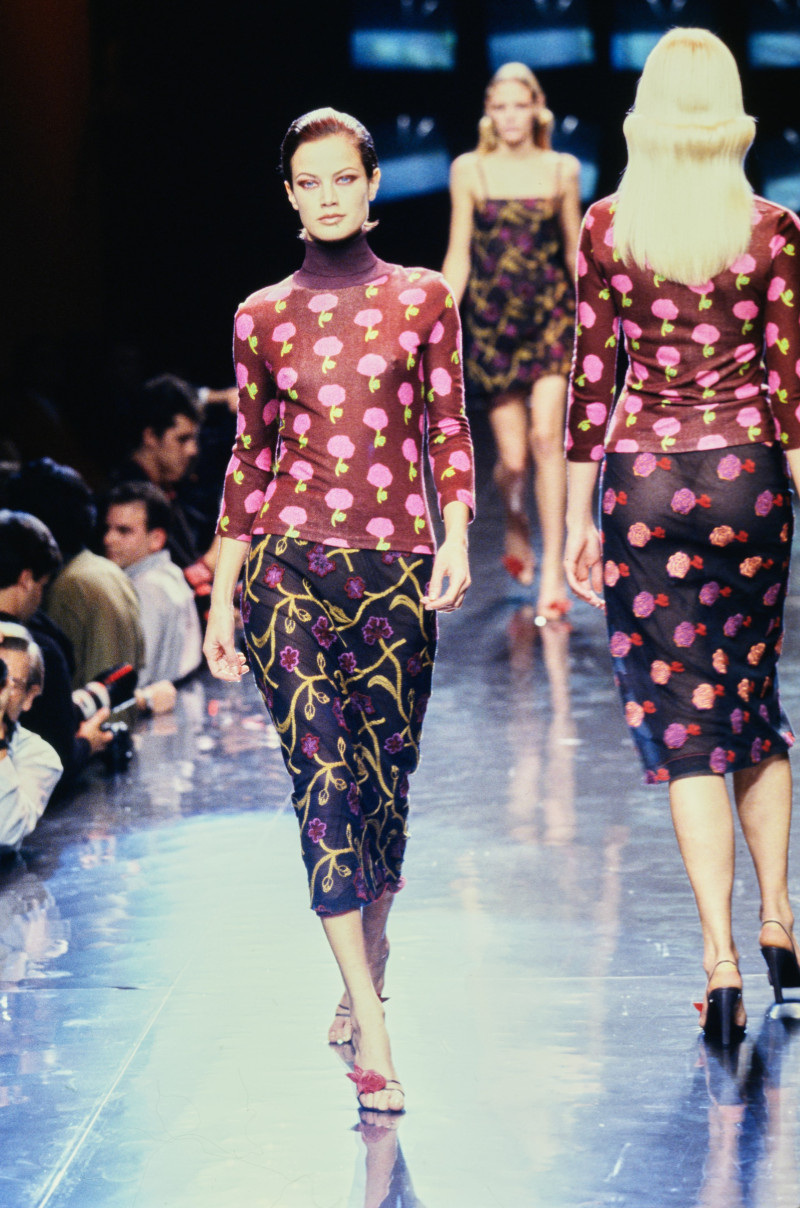 Versus fashion show for Spring/Summer 1997