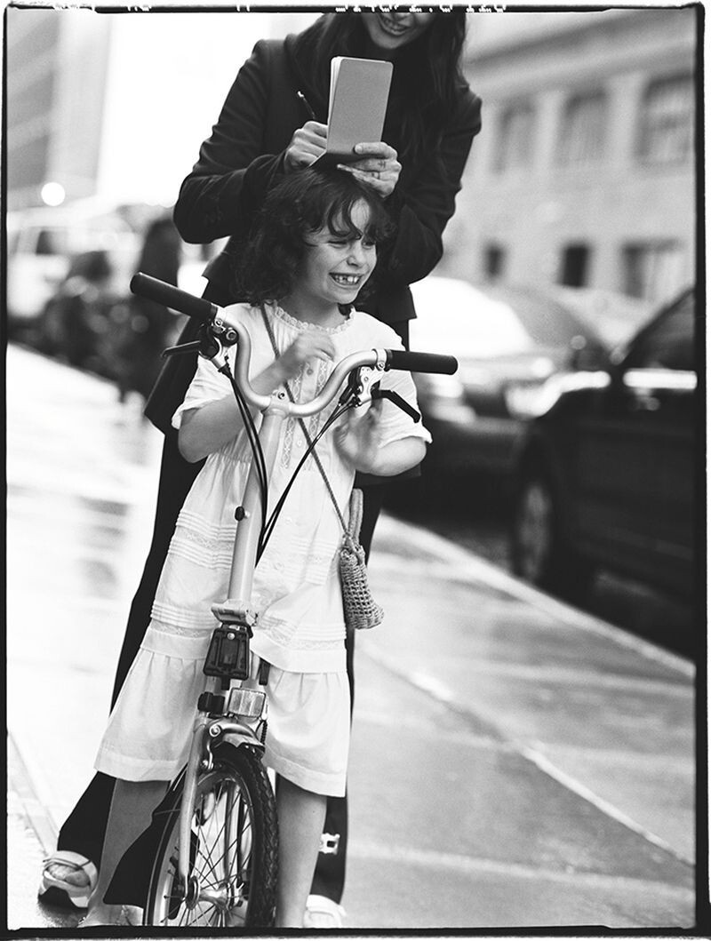 Tasha Tilberg featured in  the Zara Kids advertisement for Spring/Summer 2019