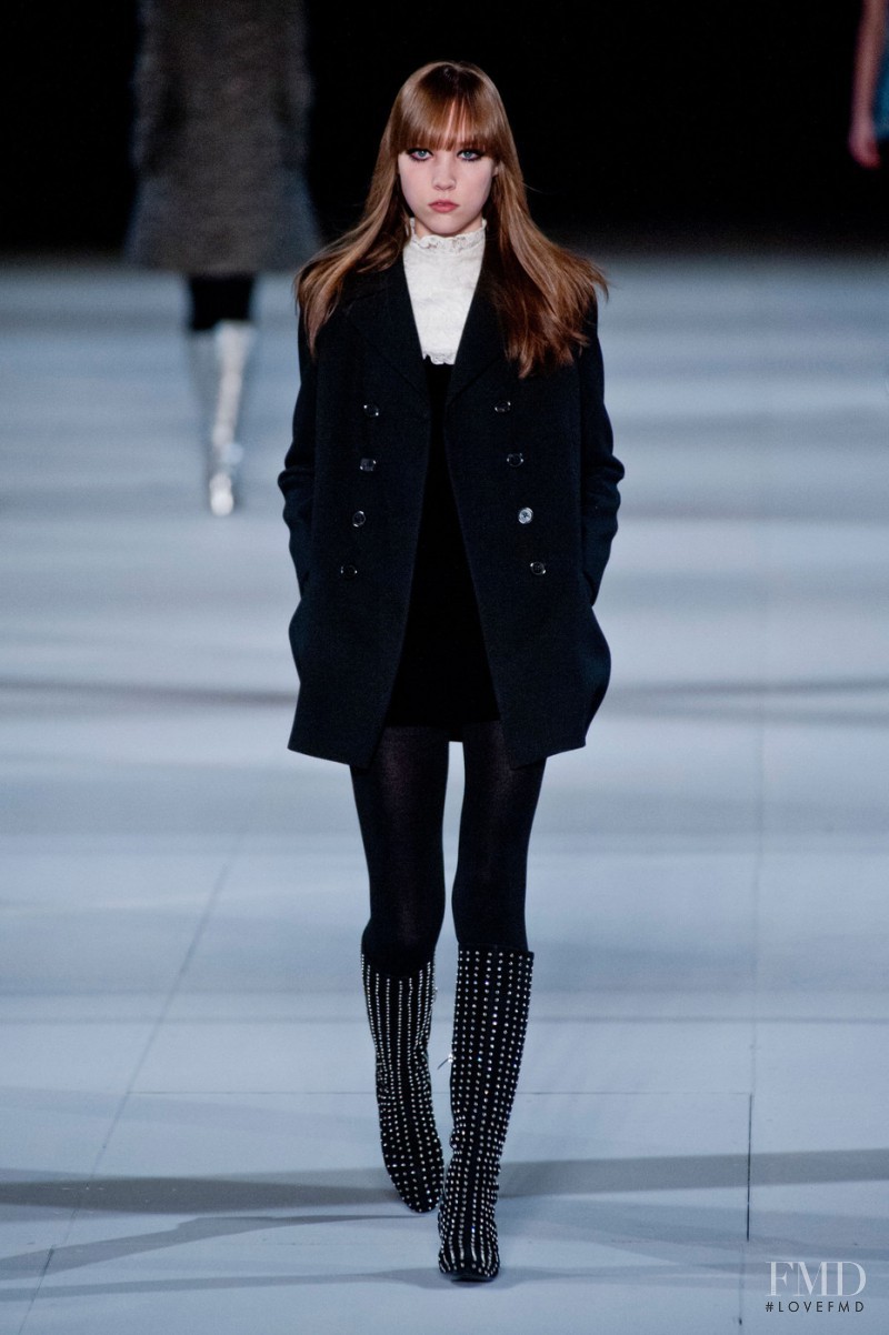 Saint Laurent fashion show for Autumn/Winter 2014