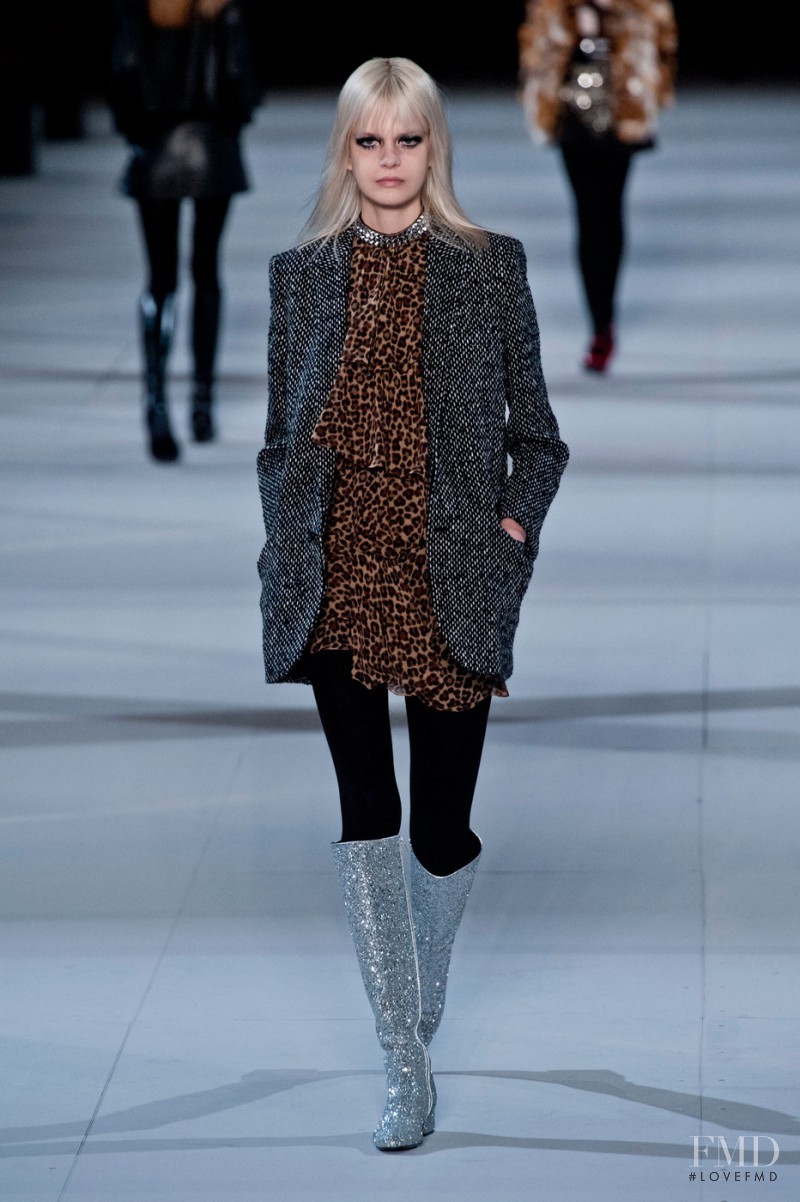 Saint Laurent fashion show for Autumn/Winter 2014