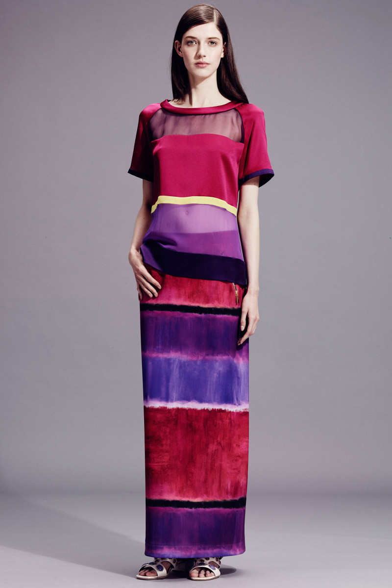 Alberta Ferretti lookbook for Resort 2015