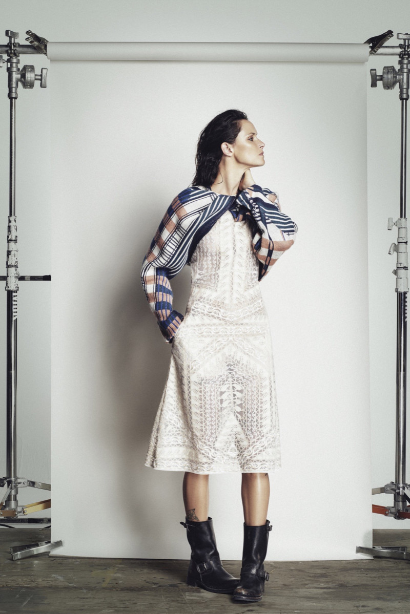 Tasha Tilberg featured in  the BCBG By Max Azria lookbook for Resort 2016