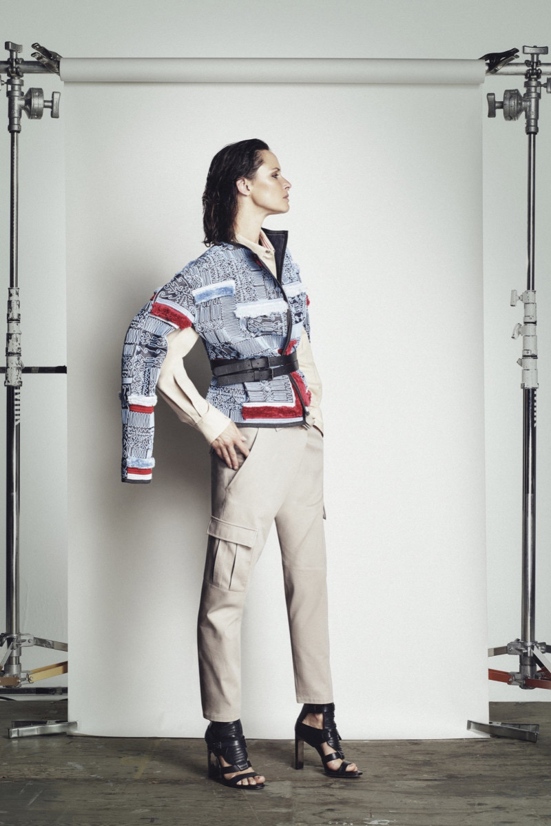 Tasha Tilberg featured in  the BCBG By Max Azria lookbook for Resort 2016