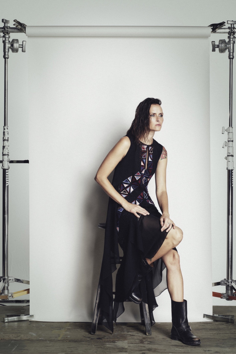 Tasha Tilberg featured in  the BCBG By Max Azria lookbook for Resort 2016