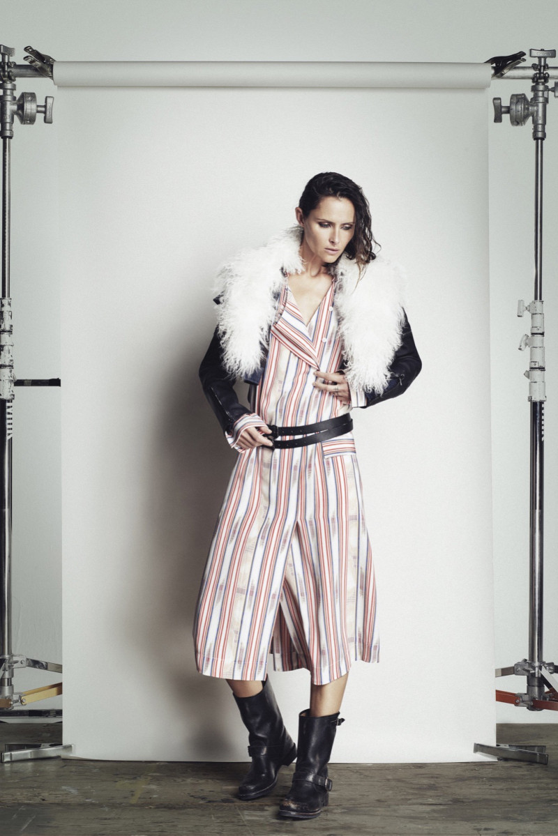 Tasha Tilberg featured in  the BCBG By Max Azria lookbook for Resort 2016