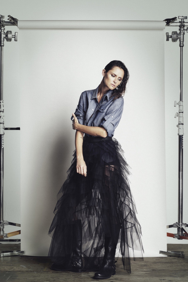 Tasha Tilberg featured in  the BCBG By Max Azria lookbook for Resort 2016