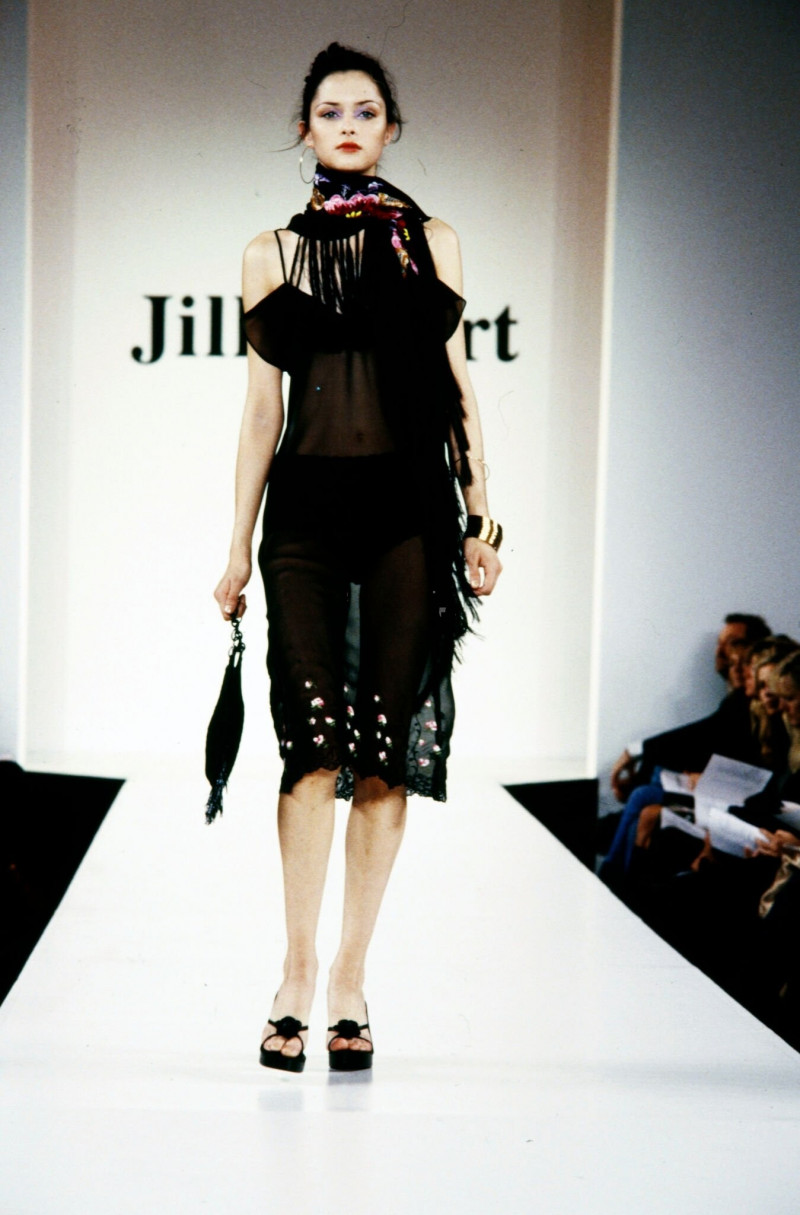 Tasha Tilberg featured in  the Jill Stuart fashion show for Spring/Summer 1997