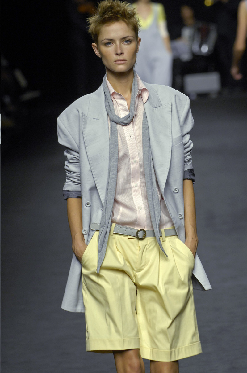 Tasha Tilberg featured in  the Frankie Morello fashion show for Spring/Summer 2007