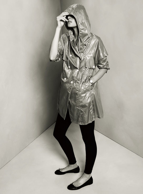 Tasha Tilberg featured in  the J.Crew lookbook for Pre-Fall 2011