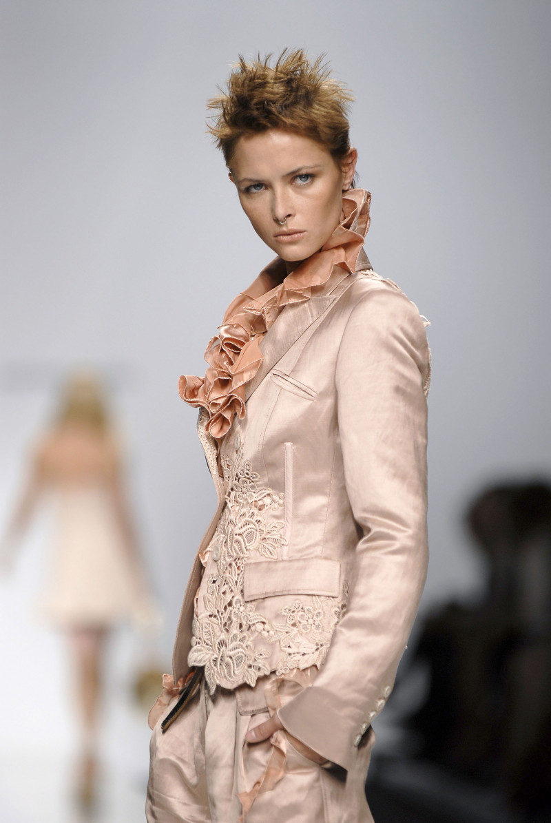 Tasha Tilberg featured in  the Gaetano Navarra fashion show for Spring/Summer 2007