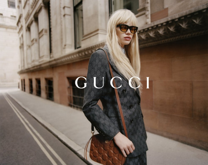 Gucci advertisement for Cruise 2023