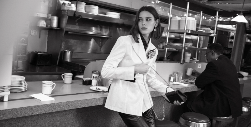 Vivienne Rohner featured in  the Chanel advertisement for Pre-Spring 2023
