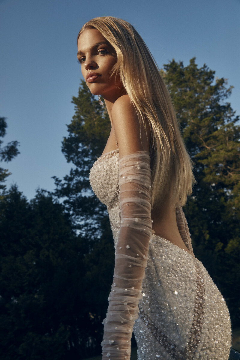 Daphne Groeneveld featured in  the Galia Lahav Iconic lookbook for Autumn/Winter 2023