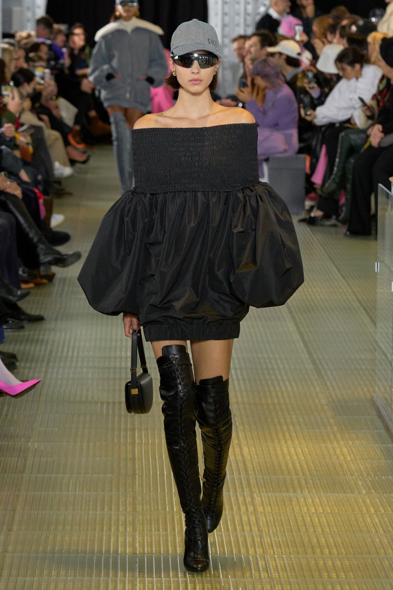 Alida Aciu featured in  the Patou Shopping Chronicles fashion show for Autumn/Winter 2023
