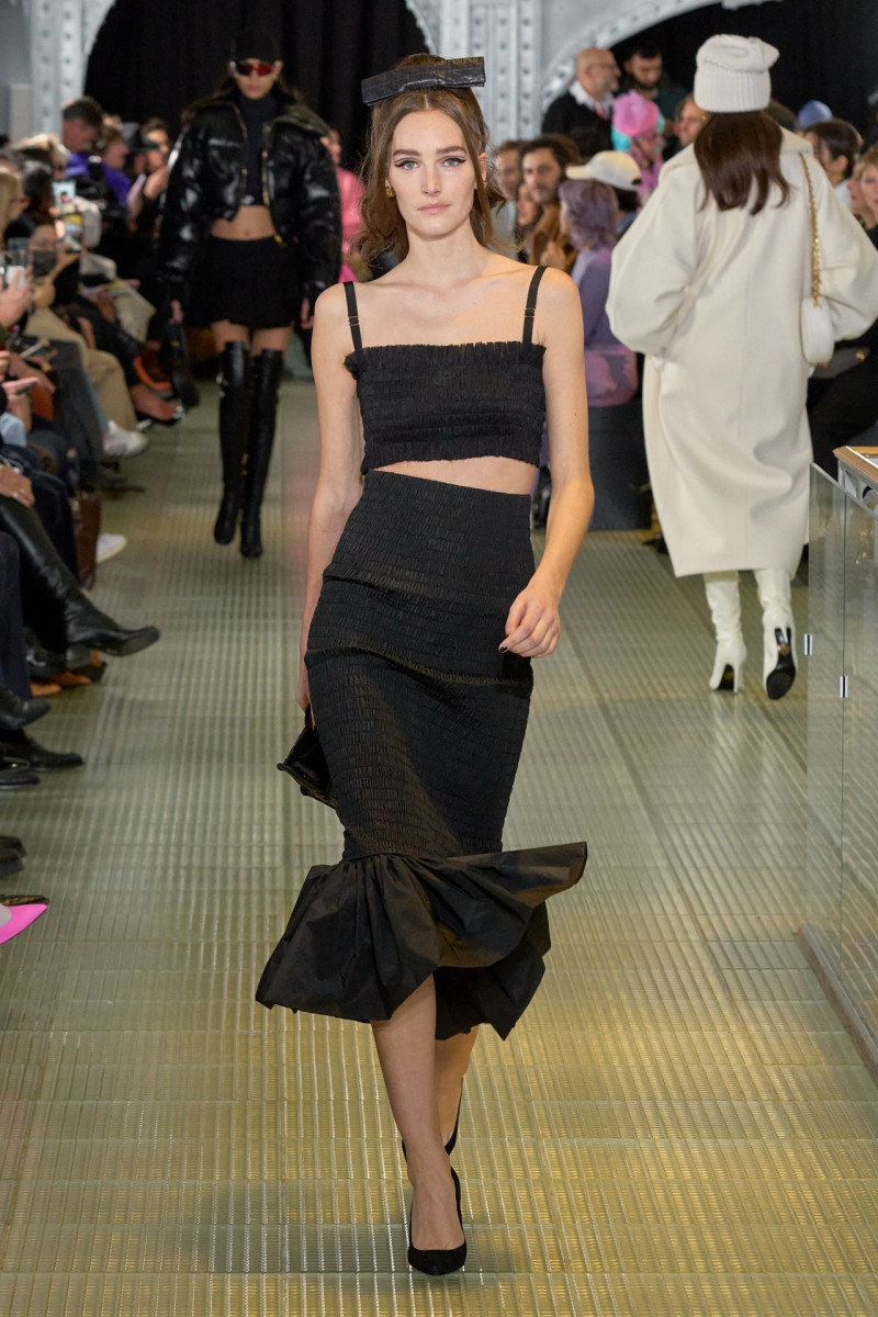 Joséphine Le Tutour featured in  the Patou Shopping Chronicles fashion show for Autumn/Winter 2023