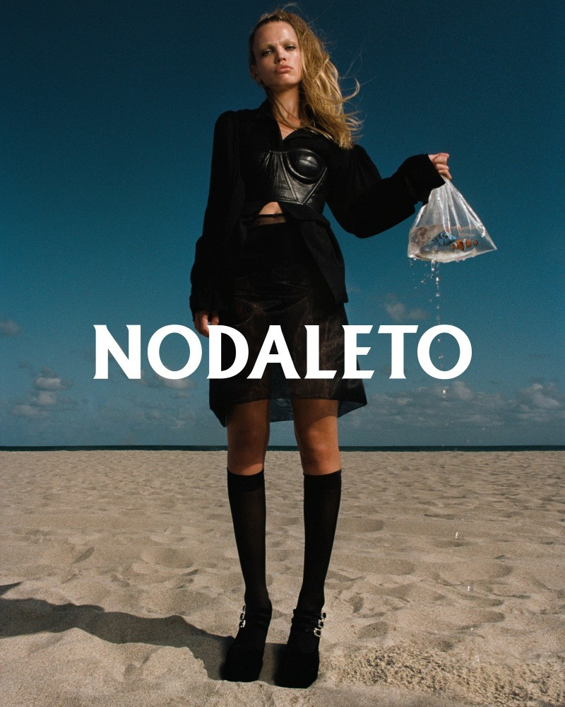 Daphne Groeneveld featured in  the Nodaleto advertisement for Spring/Summer 2023