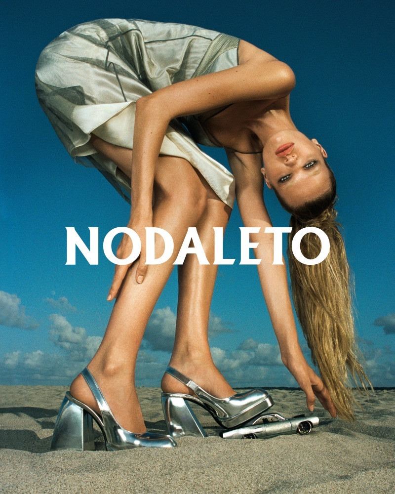 Daphne Groeneveld featured in  the Nodaleto advertisement for Spring/Summer 2023