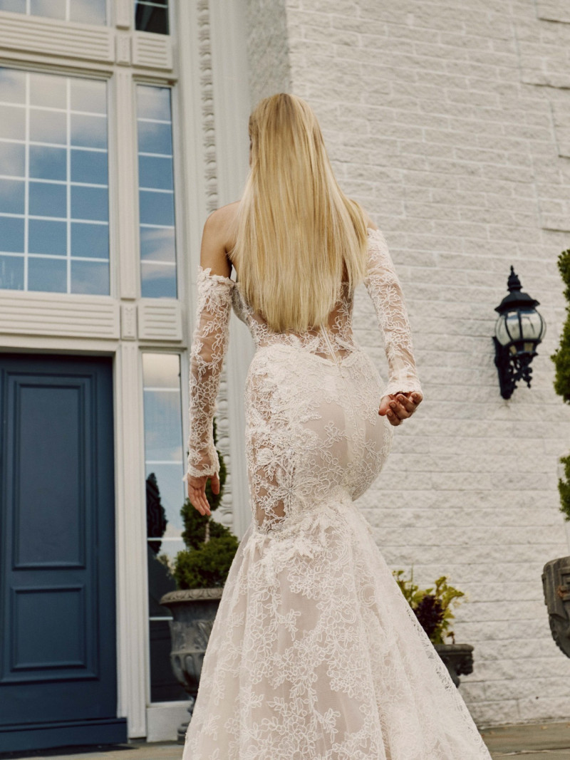 Daphne Groeneveld featured in  the Galia Lahav lookbook for Winter 2022