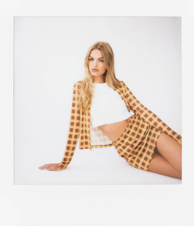 Daphne Groeneveld featured in  the With Jéan catalogue for Pre-Fall 2021