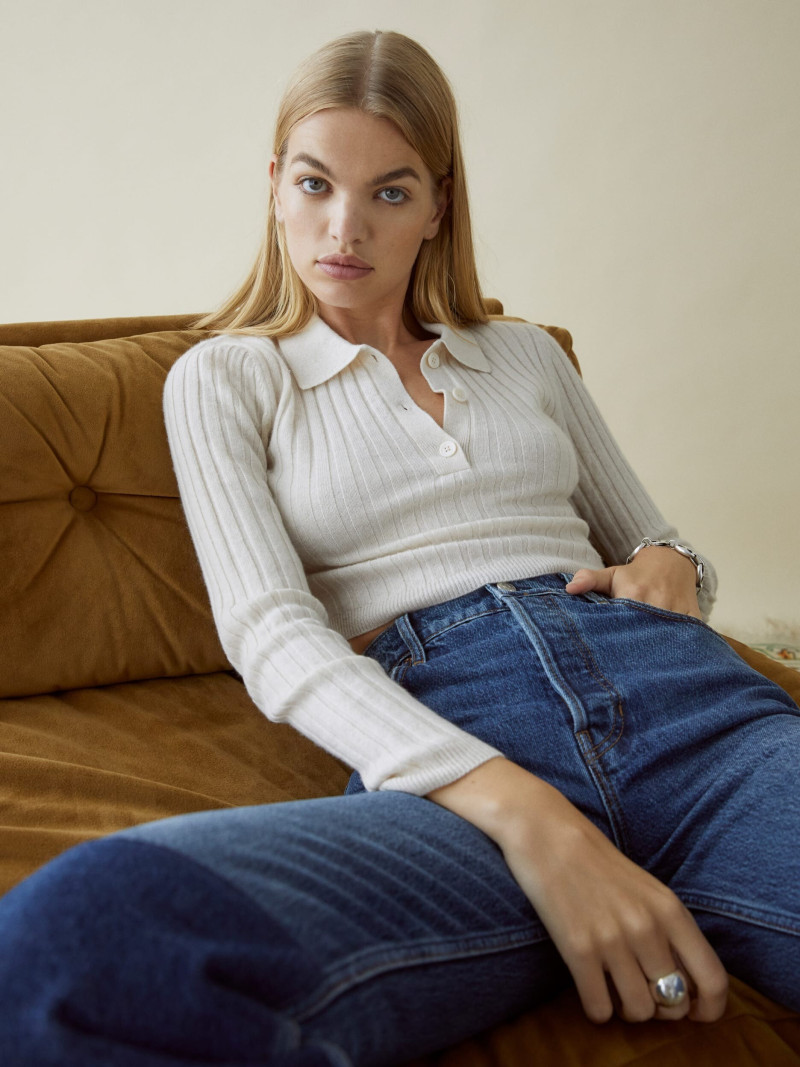 Daphne Groeneveld featured in  the Reformation catalogue for Autumn/Winter 2021