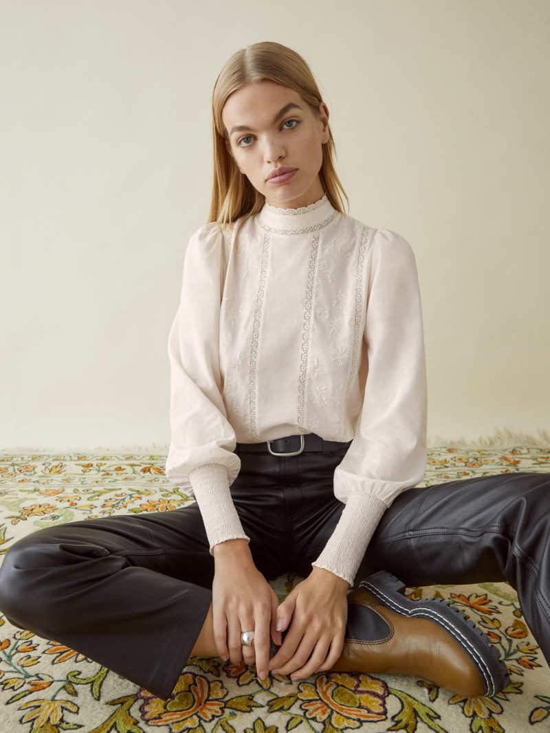 Daphne Groeneveld featured in  the Reformation catalogue for Autumn/Winter 2021