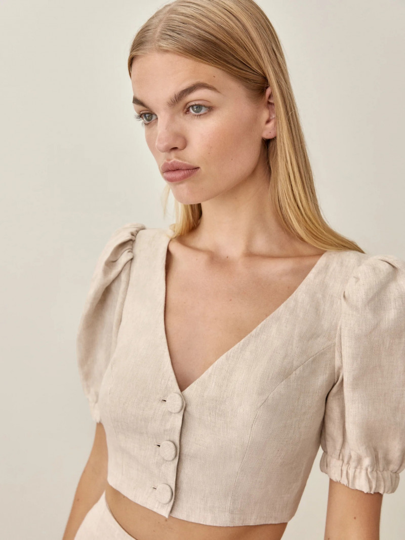 Daphne Groeneveld featured in  the Reformation catalogue for Autumn/Winter 2021