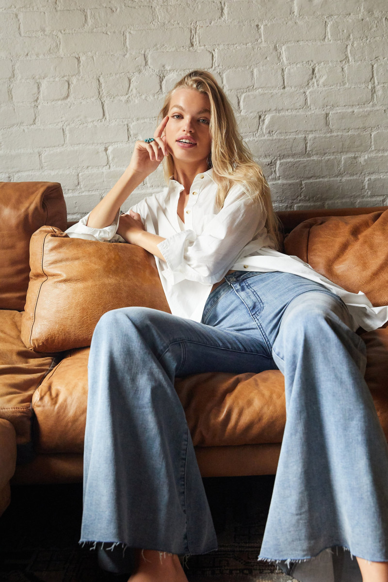 Daphne Groeneveld featured in  the Free People lookbook for Fall 2020