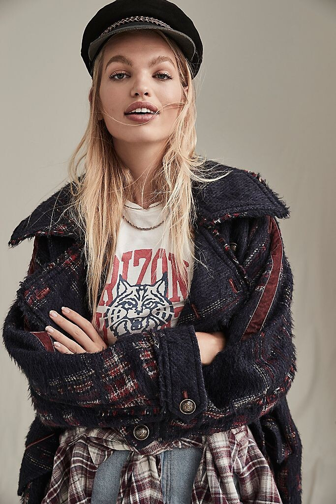 Daphne Groeneveld featured in  the Free People lookbook for Fall 2020