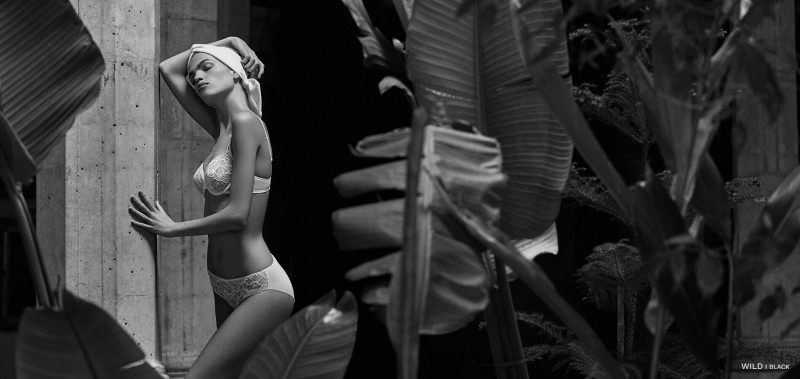 Daphne Groeneveld featured in  the Andres Sarda Lingerie advertisement for Spring/Summer 2020