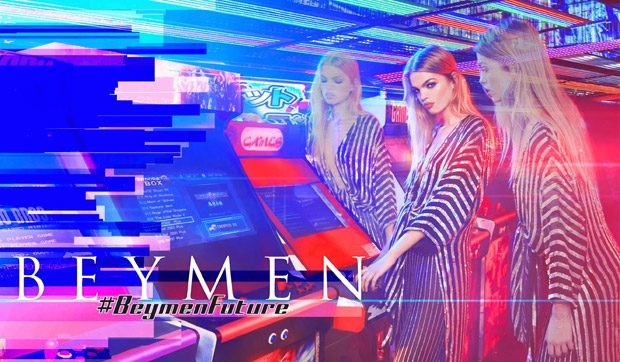 Daphne Groeneveld featured in  the Beymen advertisement for Spring/Summer 2018