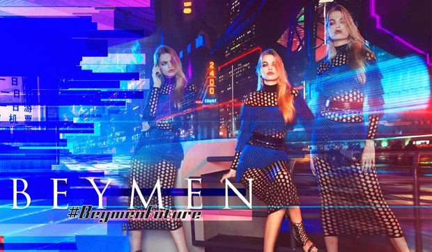 Daphne Groeneveld featured in  the Beymen advertisement for Spring/Summer 2018