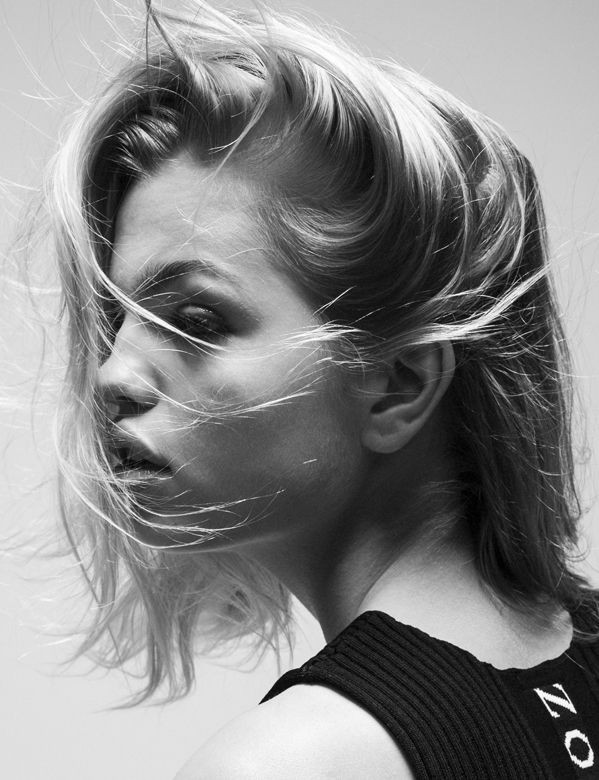 Daphne Groeneveld featured in  the Zoe Karssen x Daphne Groeneveld advertisement for Summer 2016