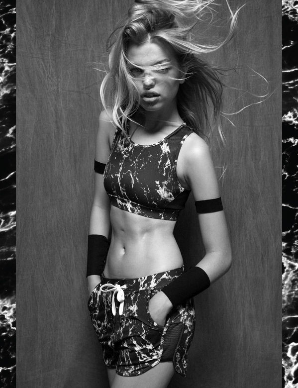 Daphne Groeneveld featured in  the Zoe Karssen x Daphne Groeneveld advertisement for Summer 2016