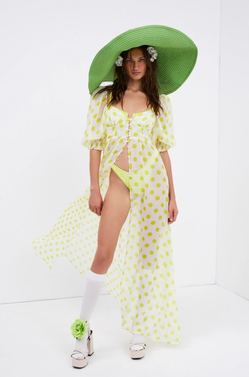 Alissa Sugawara featured in  the For Love & Lemons lookbook for Resort 2023