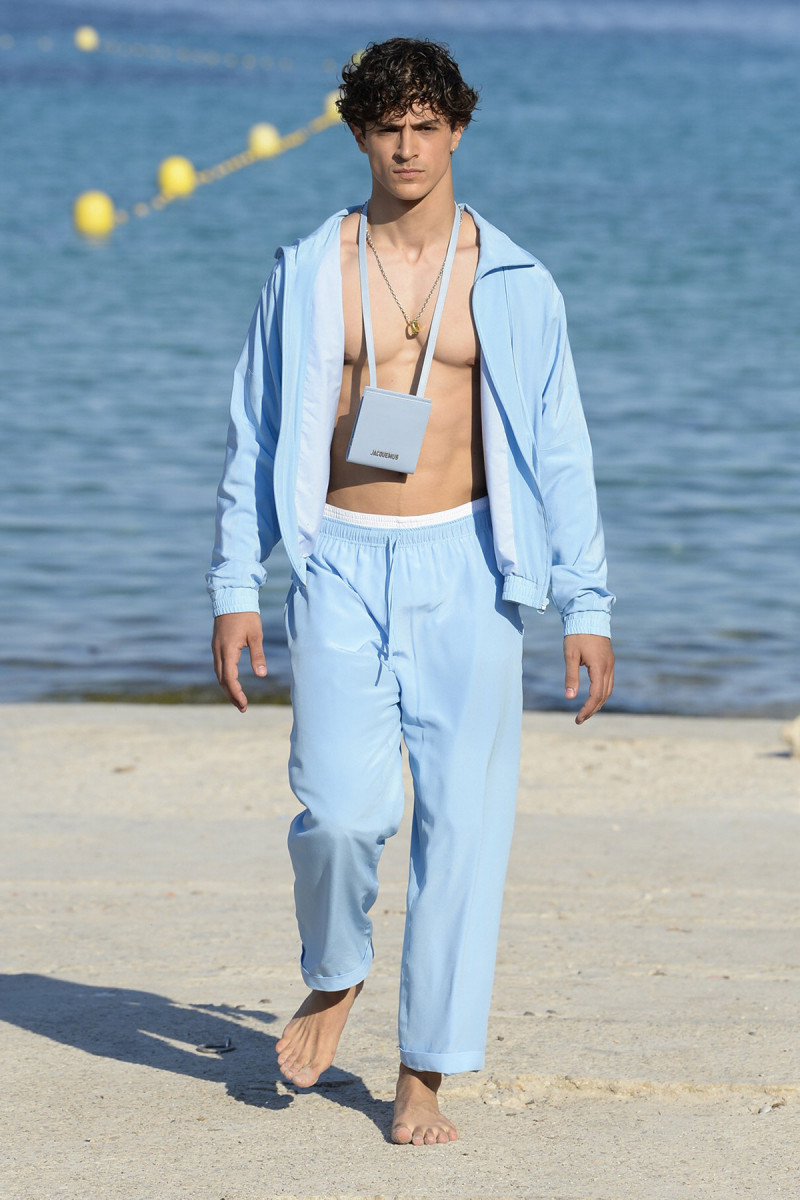 Cyrus Amini featured in  the Jacquemus fashion show for Spring/Summer 2019