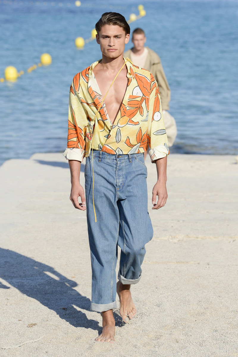 Mike Gioia featured in  the Jacquemus fashion show for Spring/Summer 2019