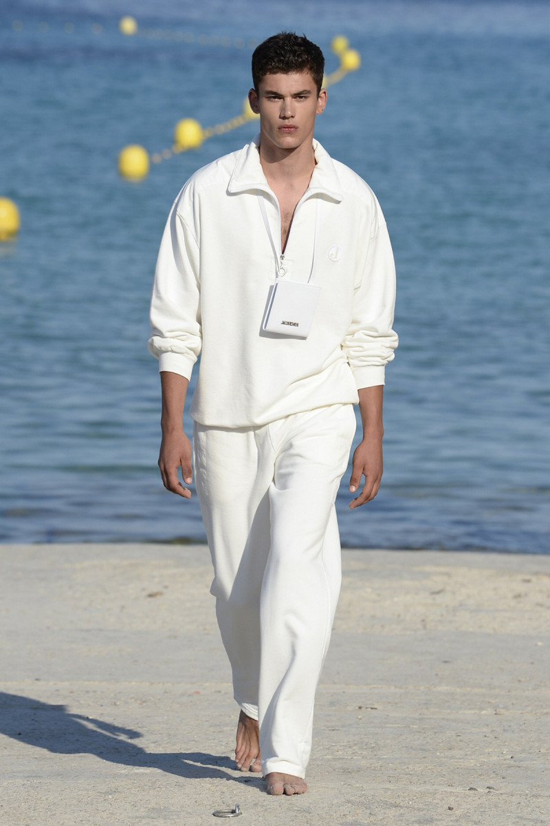 Finn Hayton featured in  the Jacquemus fashion show for Spring/Summer 2019