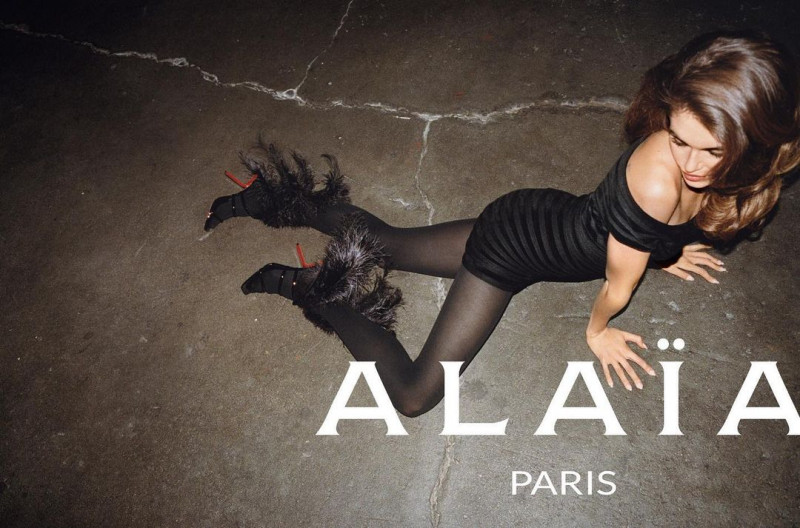 Kaia Gerber featured in  the Alaia Winter/Spring 2023 featuring Kaia Gerber advertisement for Spring 2023