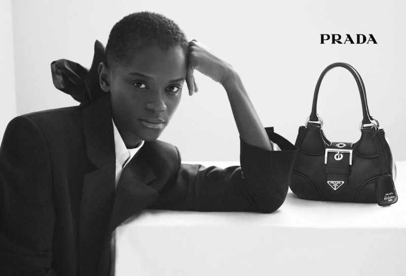 Prada Touch Of Crude advertisement for Spring/Summer 2023