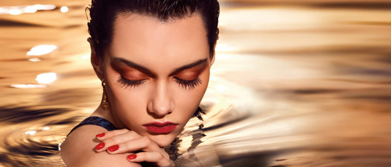 Sofia Steinberg featured in  the Dior Beauty Dioriviera advertisement for Summer 2022