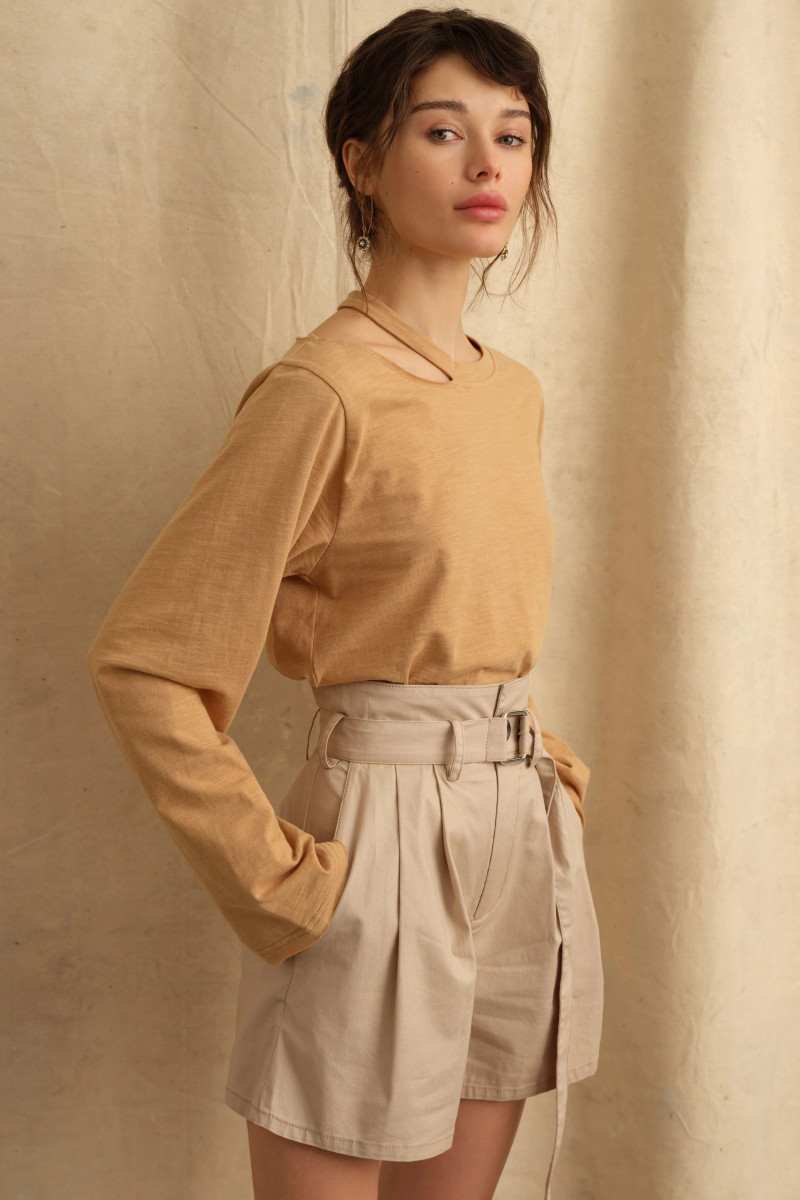 Renata Gubaeva featured in  the Marissa Webb lookbook for Pre-Fall 2021