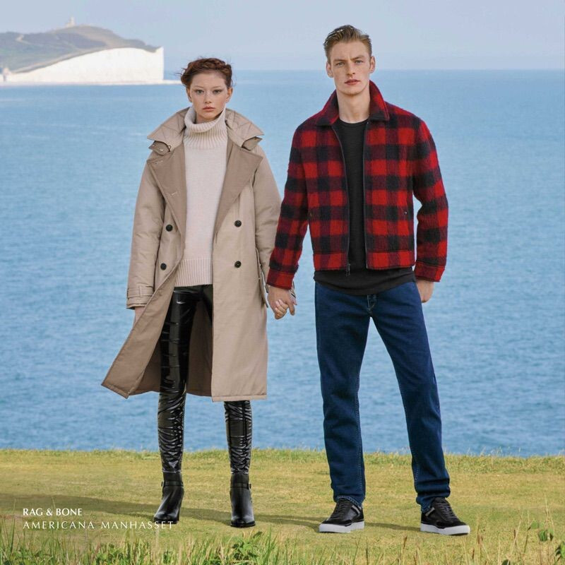 Sara Grace Wallerstedt featured in  the Americana Manhasset (RETAILER) advertisement for Autumn/Winter 2019