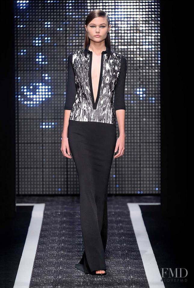 Jordan van der Vyver featured in  the Maxime Simoëns fashion show for Autumn/Winter 2014