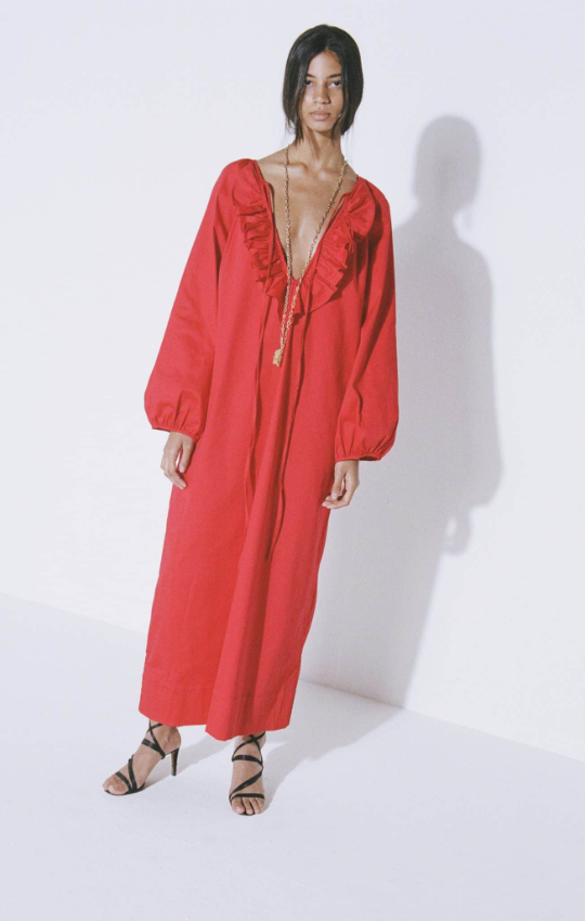 Rocio Marconi featured in  the Acheval Pampa lookbook for Spring/Summer 2021