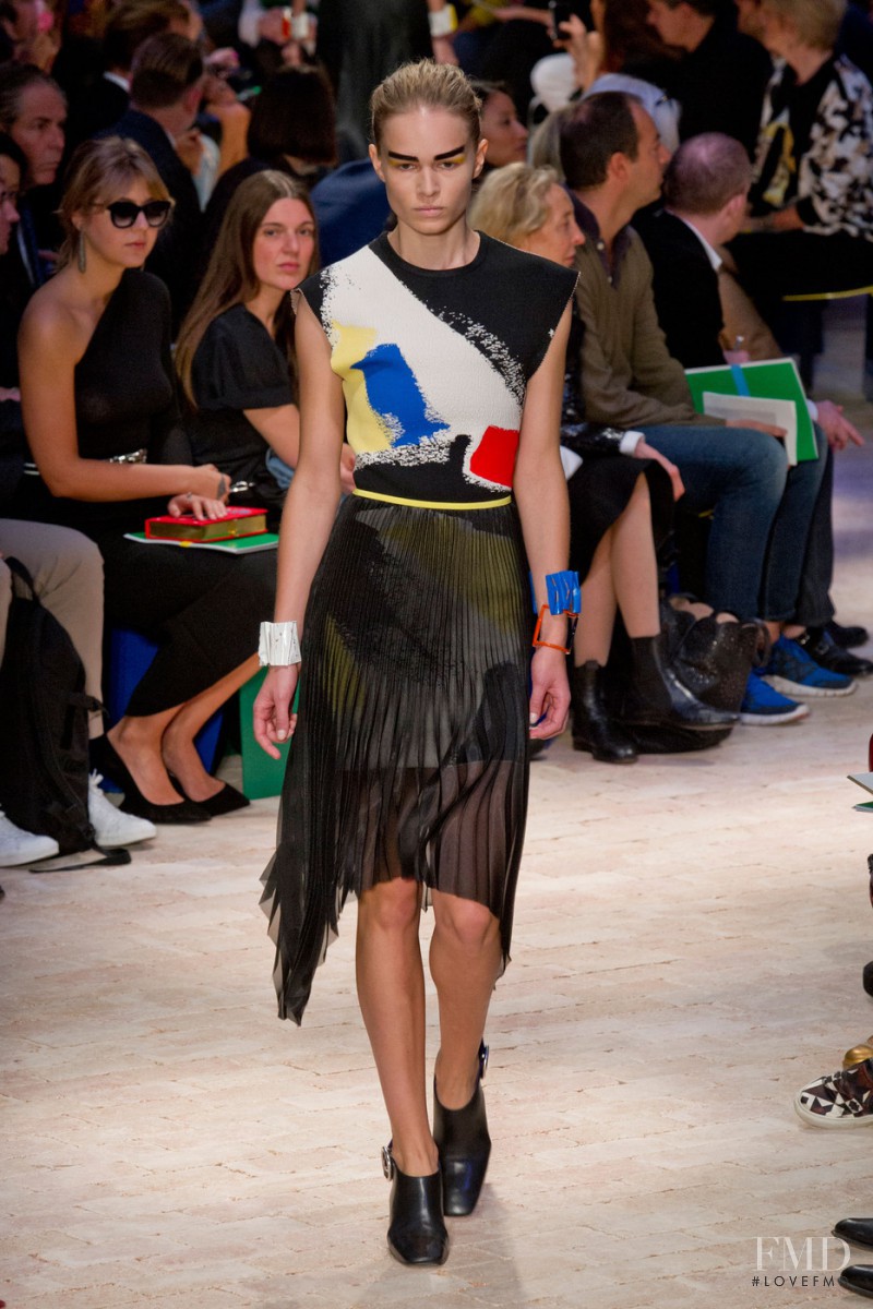 Anna Ewers featured in  the Celine fashion show for Spring/Summer 2014
