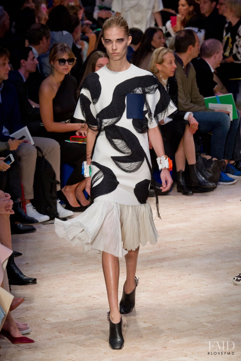 Lexi Boling featured in  the Celine fashion show for Spring/Summer 2014