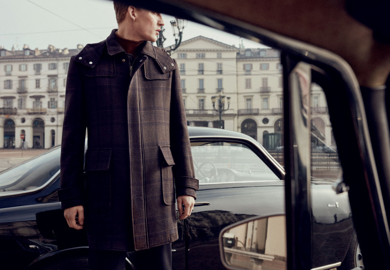 Corneliani advertisement for Autumn/Winter 2018